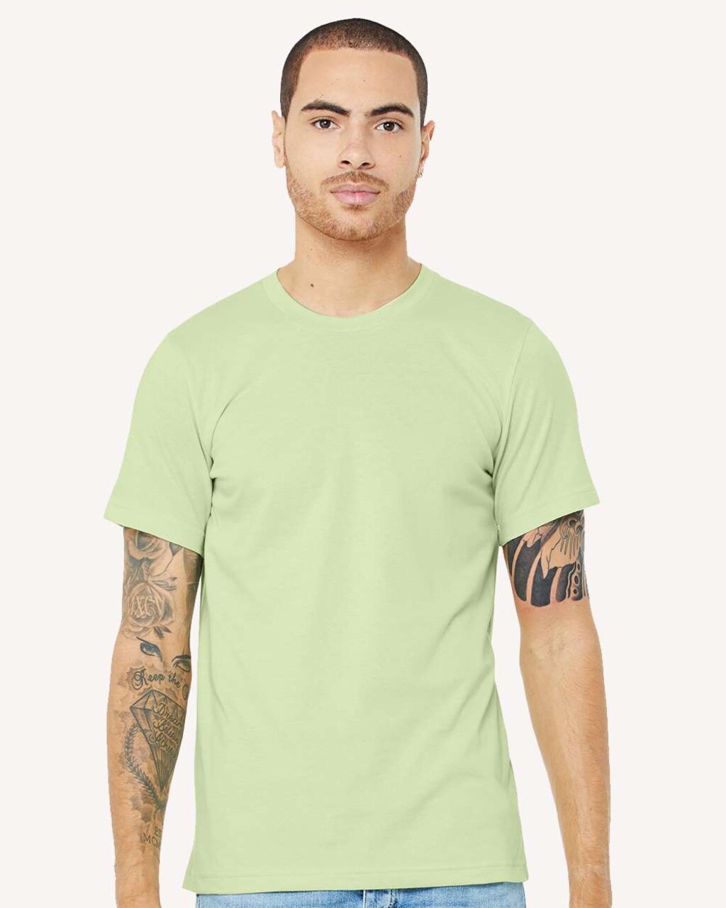 BELLA+CANVAS Men’s Crewneck Jersey Short Sleeve T-Shirt for Everyday Wear, Gym & Casual Style Premium Tee